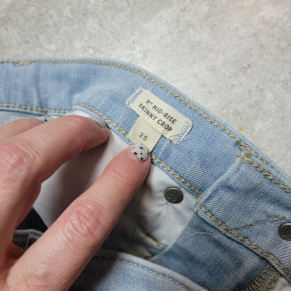 Madewell mid-rise skinny crop - Picture 4 of 7